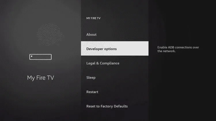 Installation Smartiflix Fire Stick - Étape 9